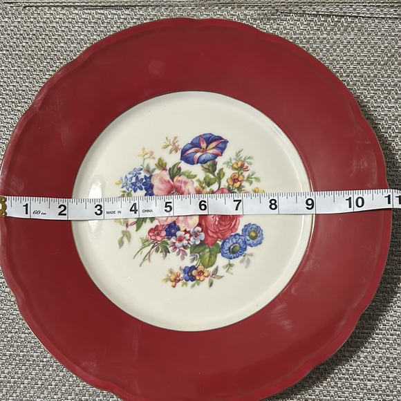 Vtg Baronet F&B made in Bohemia Czechoslovakia dinner plate. Only one plate. - Picture 4 of 4
